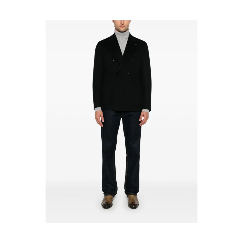 Tagliatore Jas Black Heren