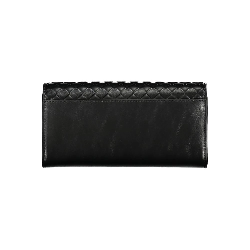 Calvin Klein Zwarte Polyester Portemonnee met RFID-bescherming Black Dames