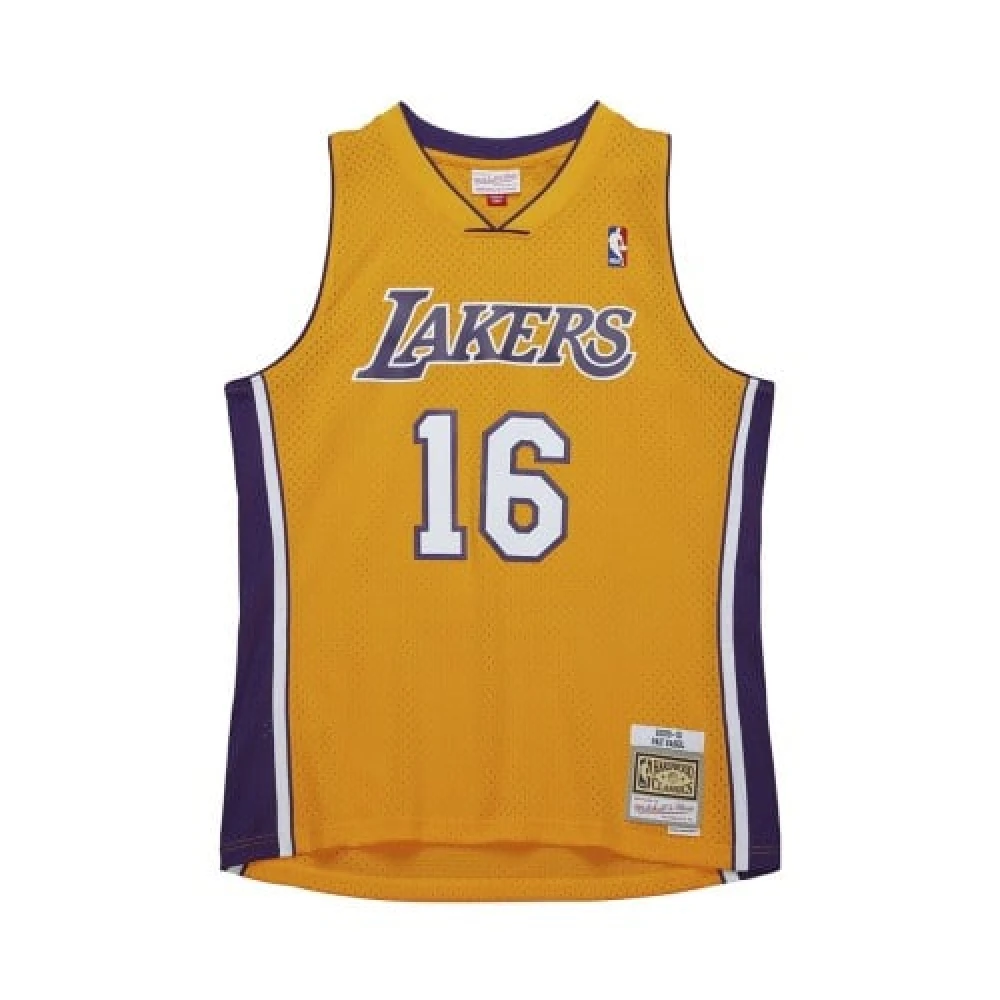 Mitchell & Ness NBA Lakers 2009 Pau Gasol Jersey Orange Heren