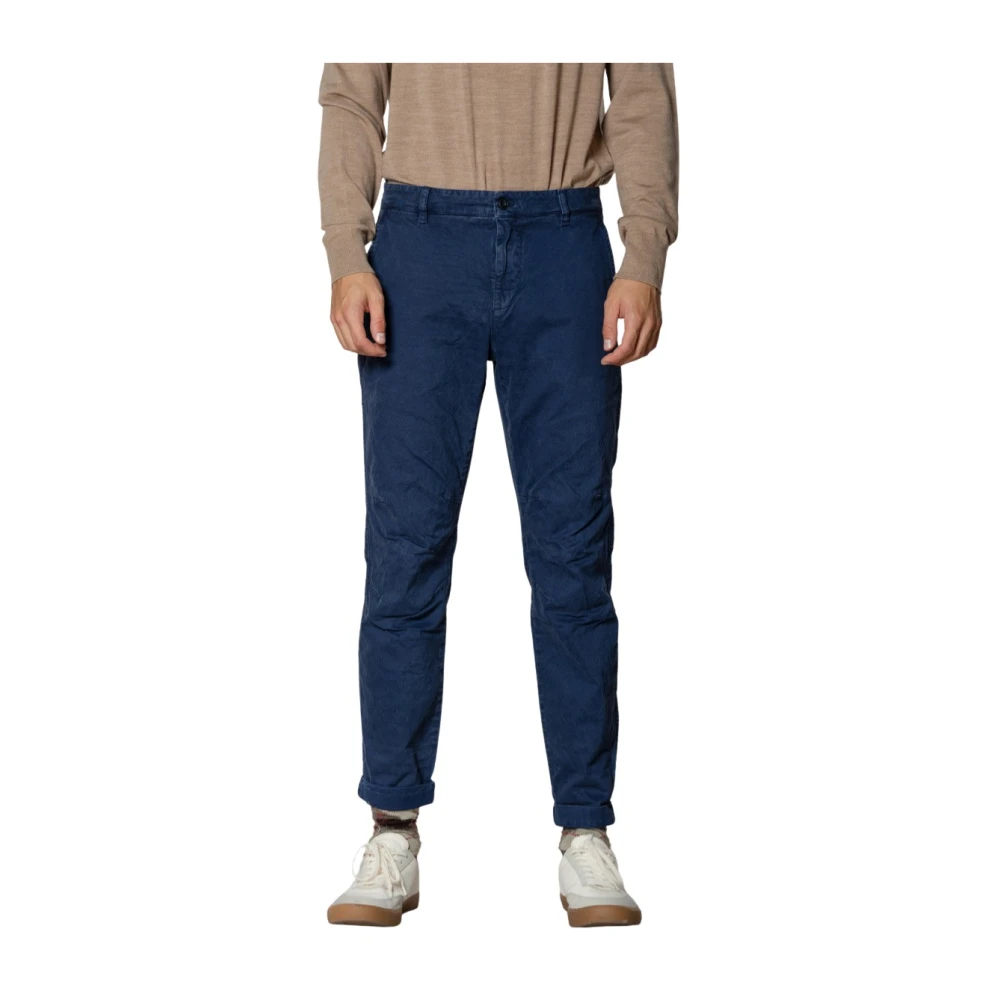 Mason's Hombre Azul Pantalones, Talla: Xl
