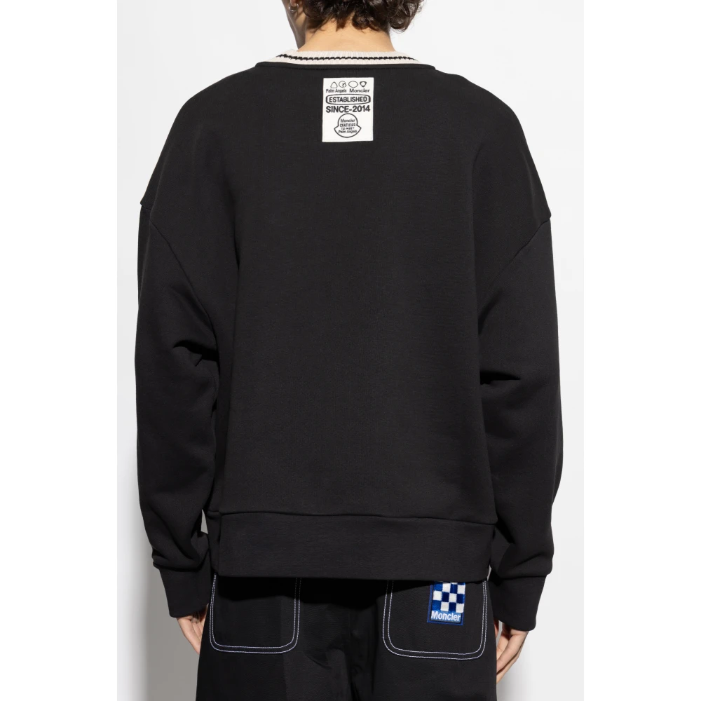 Moncler 8 Palm Angels Black Unisex