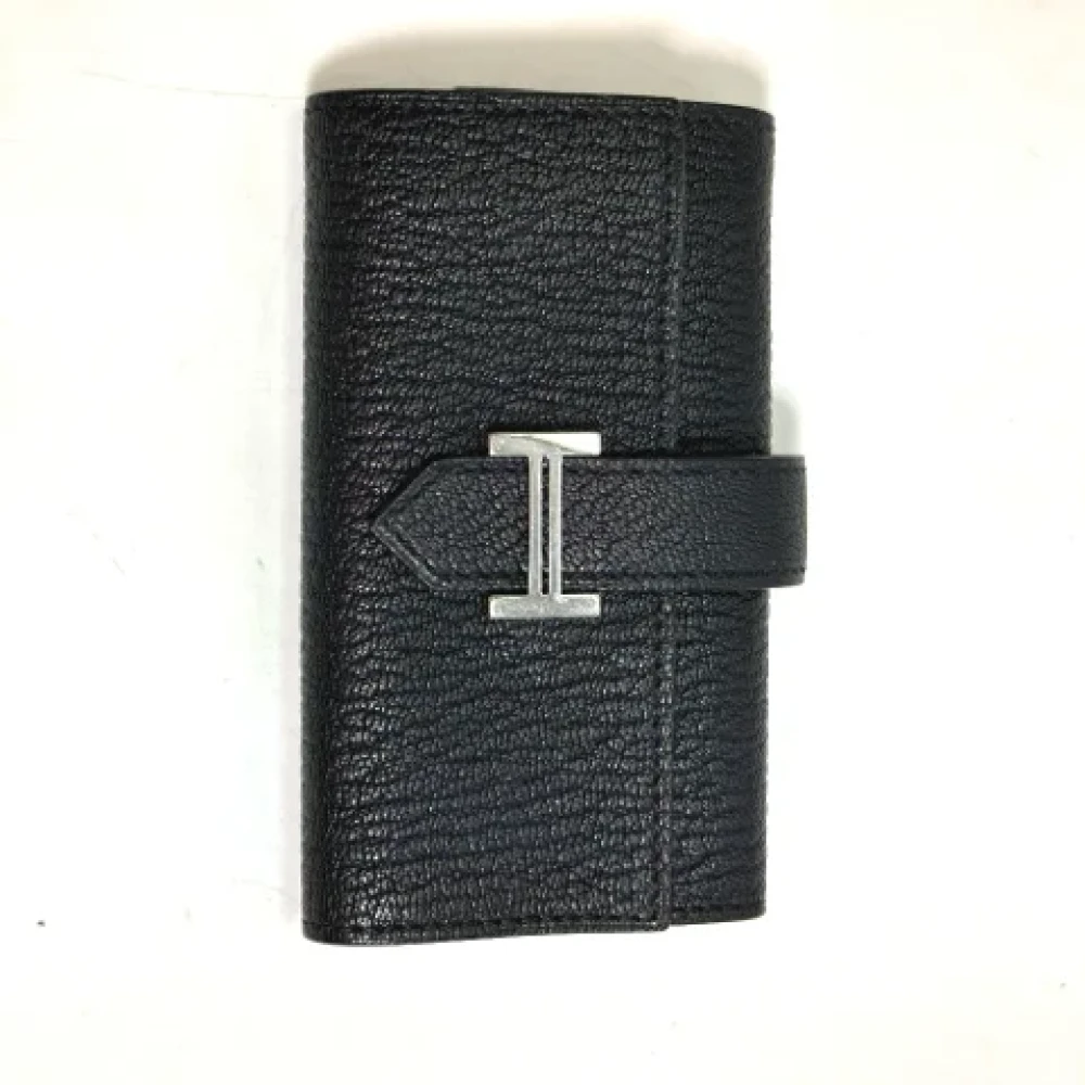 Hermès Vintage Pre-owned Leather home-office Black Dames