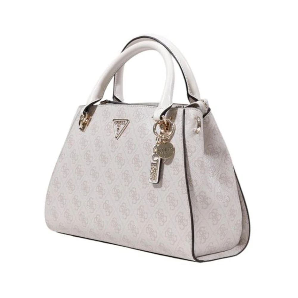 Guess Middelgrote Capaciteit Polyethyleen Handtas Pink Dames