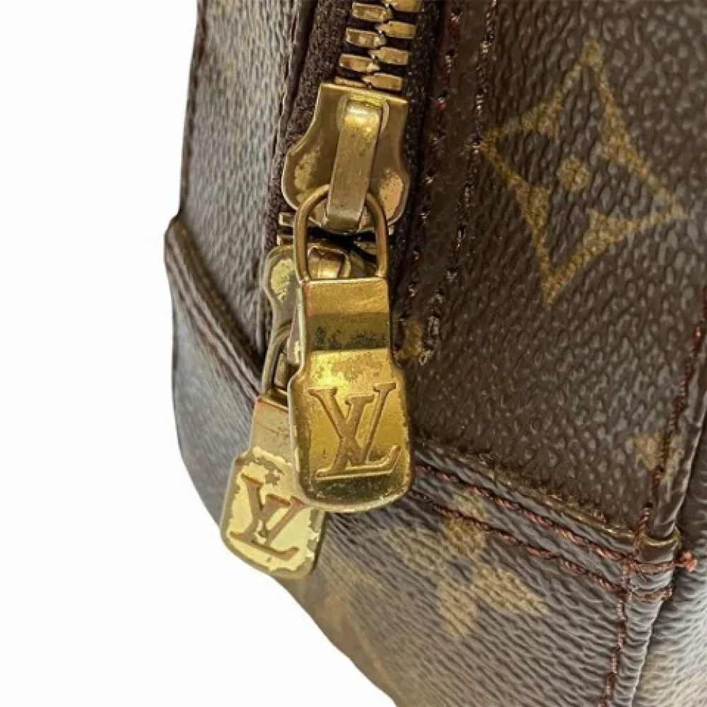 Louis Vuitton Vintage Pre-owned Fabric handbags Brown Dames