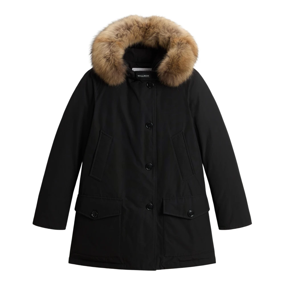 Woolrich Svart Arctic Parka Kappa Black, Dam