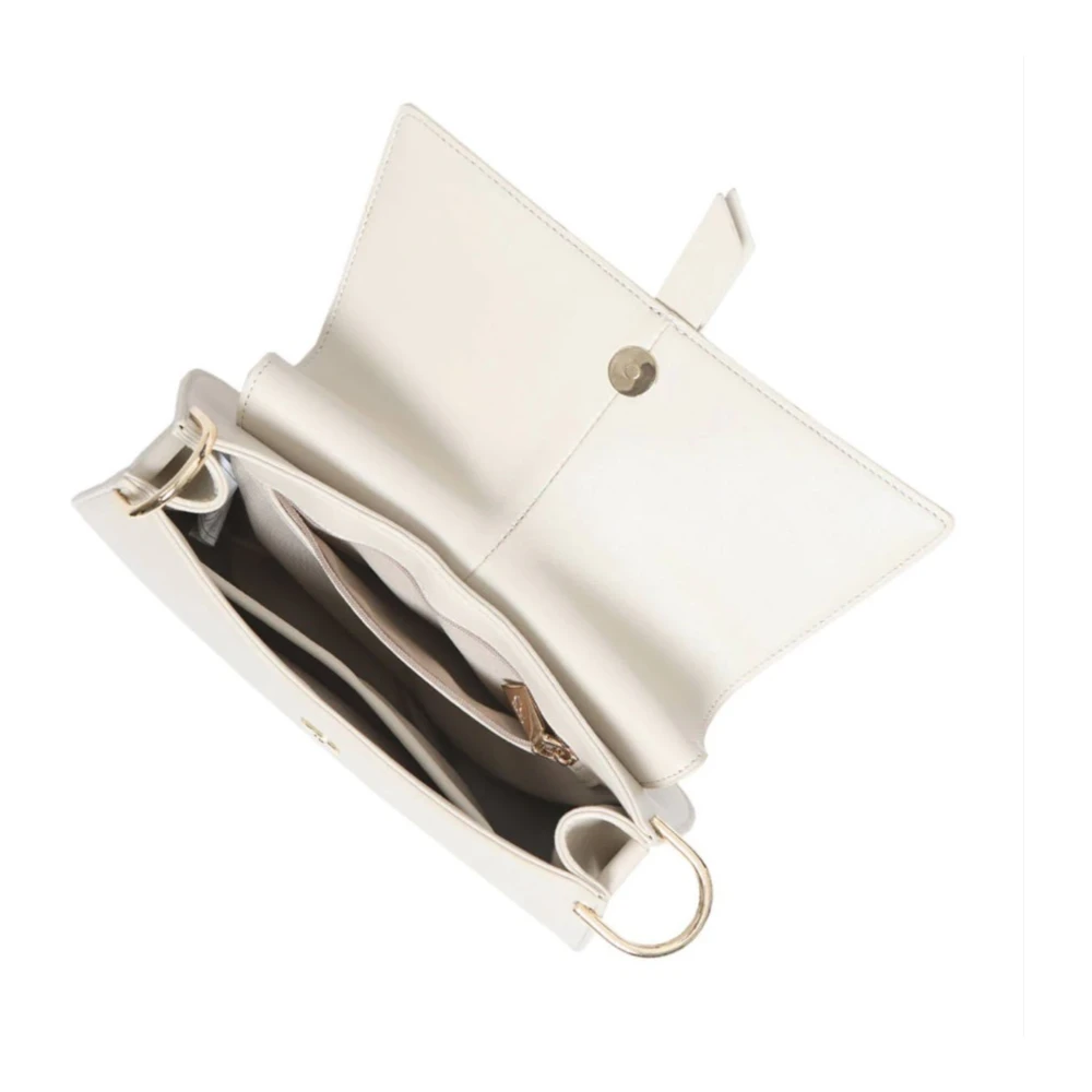 Byblos Giselle Schoudertas met Aangepast Verticaal Accessoire White Dames