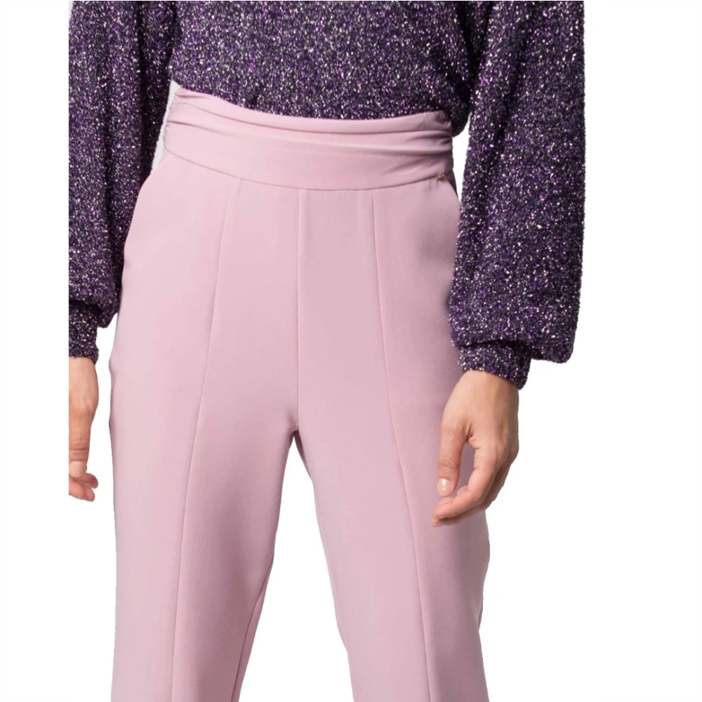 Kocca Slim-fit Trousers Purple Dames