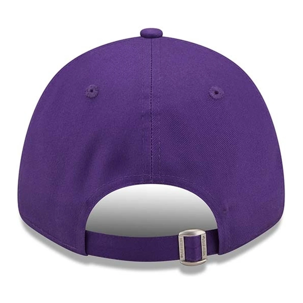 new era Paarse Lakers Teamlogo Pet Purple Heren