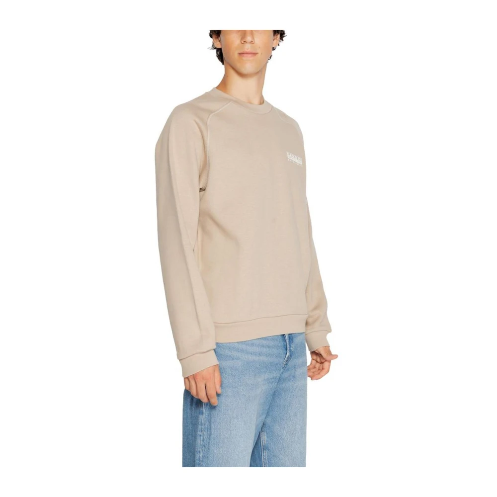 Napapijri Katoenmixtrui Heren Herfstcollectie Beige Heren