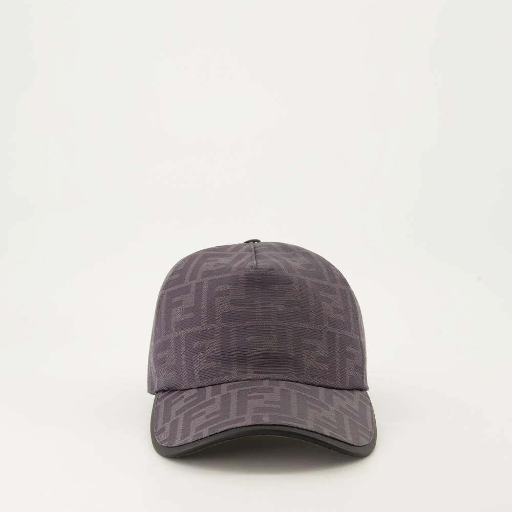 Fendi FF Collectie Canvas Bedrukte Pet Gray Heren