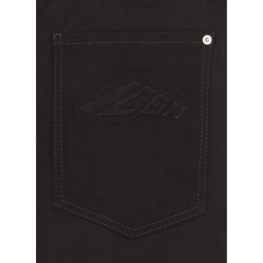 Dsquared2 Zwarte Katoenen Jeans met Vijf Zakken Black Heren