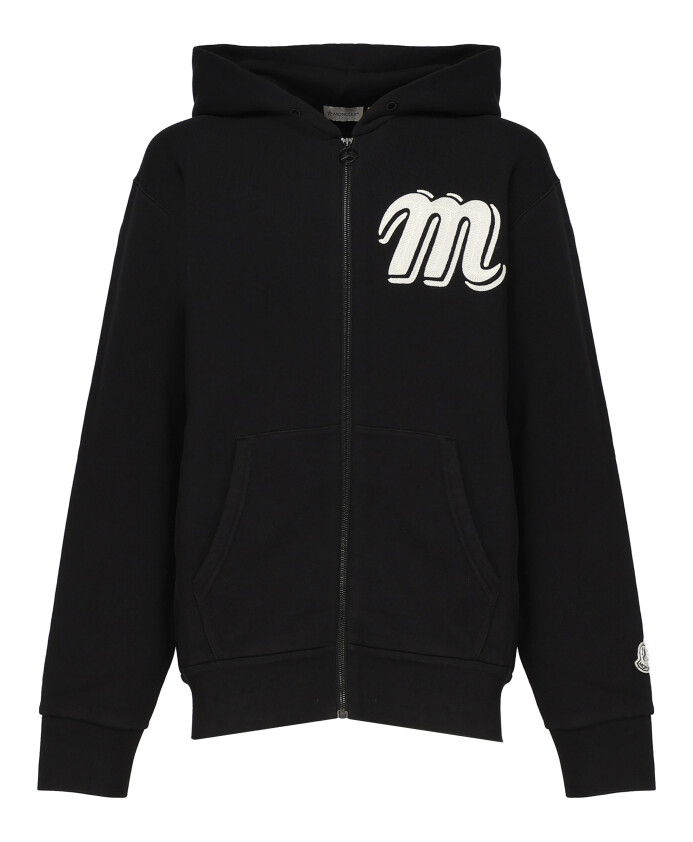 pull-noir-en-coton-avec-capuche