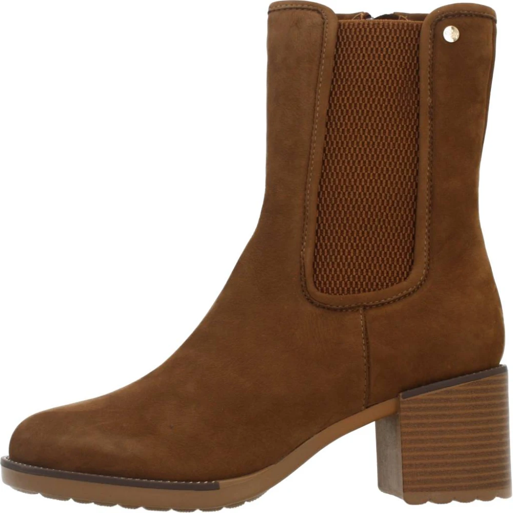 Regarde le Ciel Heeled Boots Brown Dames