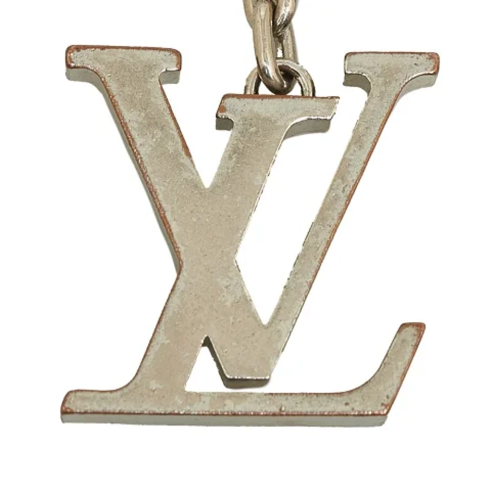 Louis Vuitton Vintage Pre-owned Metal key-holders Gray Dames