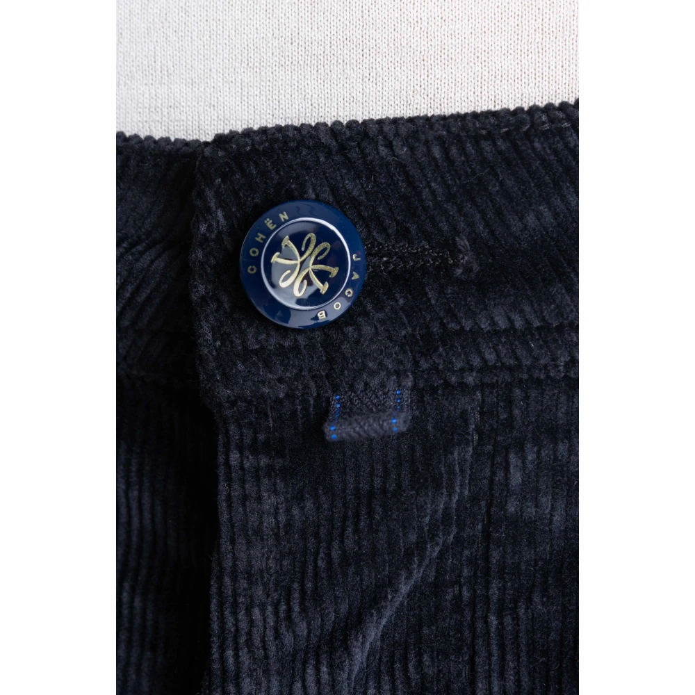 Jacob Cohën Luxe 5-pocket fluwelen jeans Blue Heren