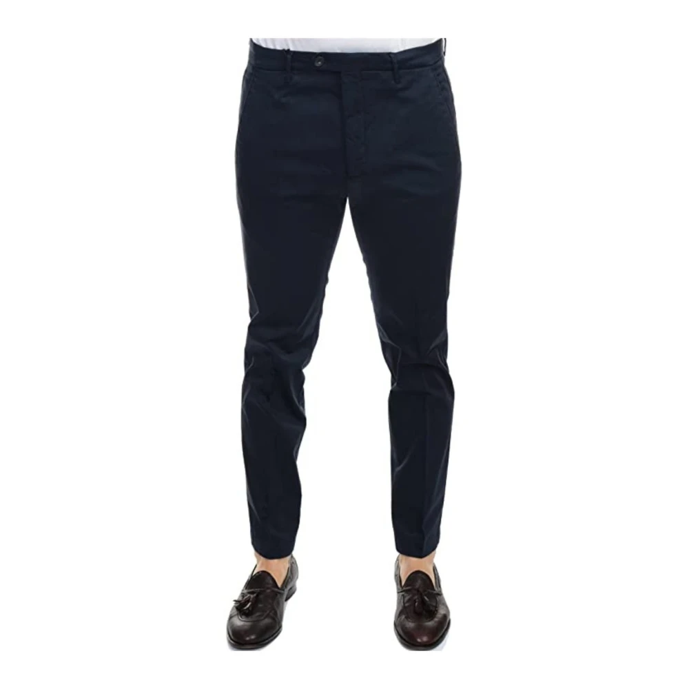 Michael Coal Katoenen Herenbroek met Riemlussen Blue Heren
