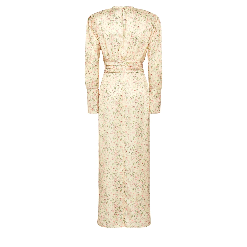 MVP wardrobe Plumas Jurk Beige Dames