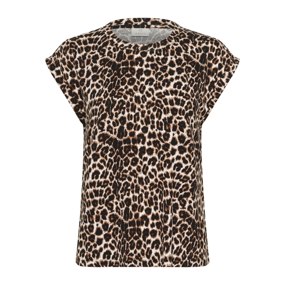 Kaffe - Tops > T-Shirts - Brown - Kaffe - Modalova