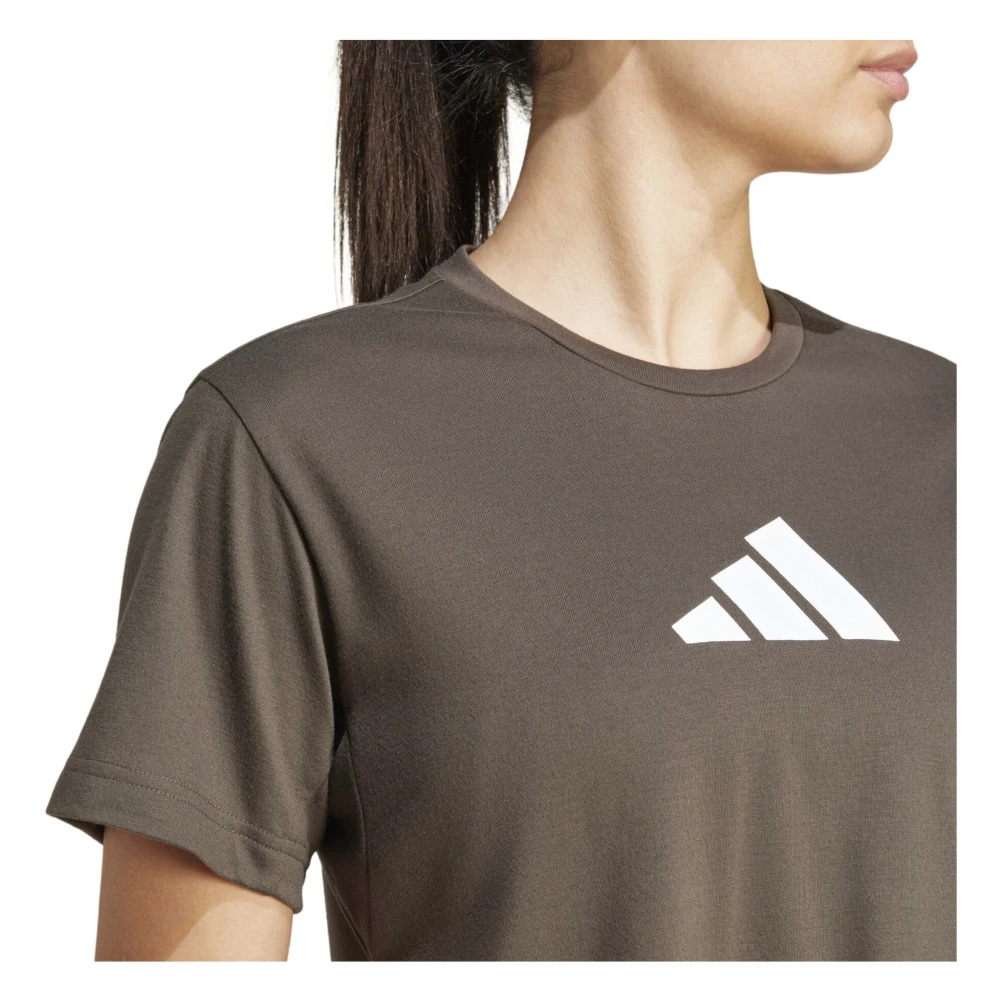 Adidas T-shirt Brown Dames