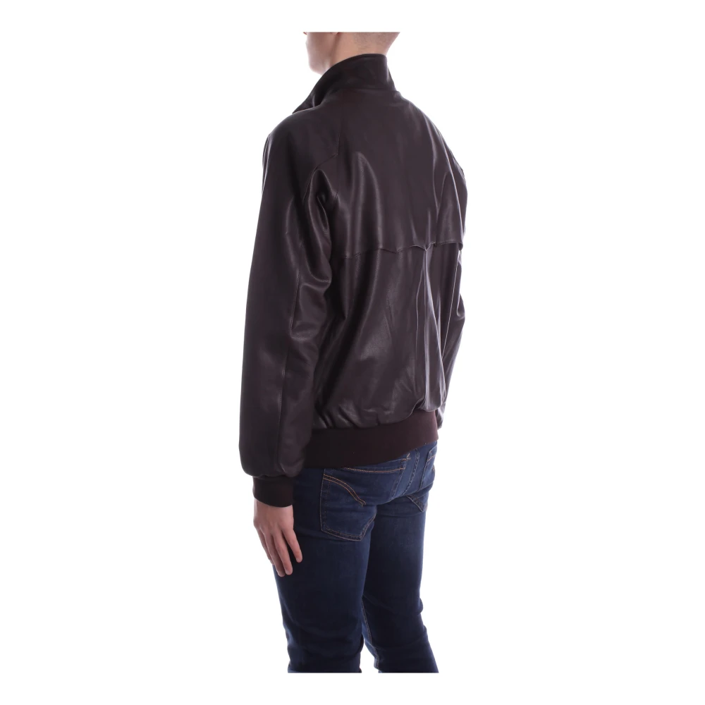 Baracuta Herenjas met rits en knopen Brown Heren