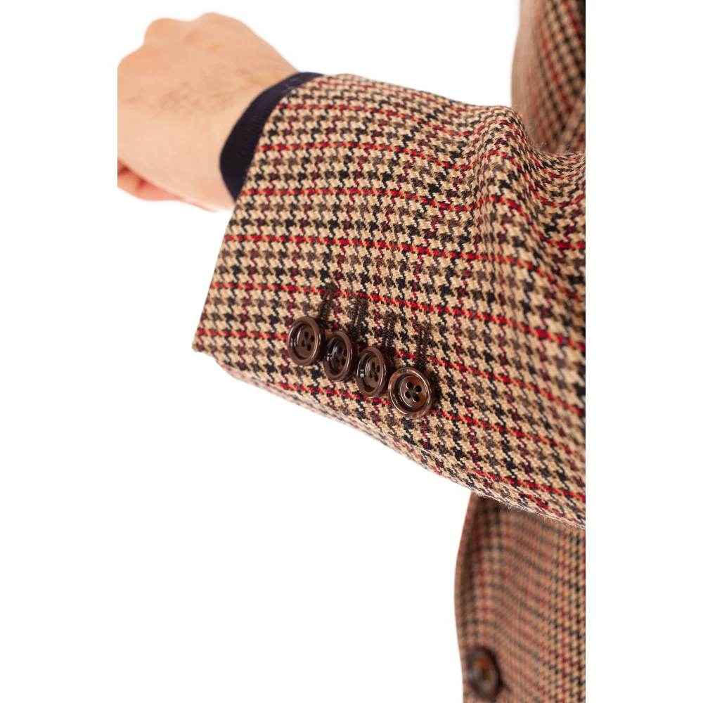 Lardini Dubbelbreasted zakken jasje Multicolor Heren