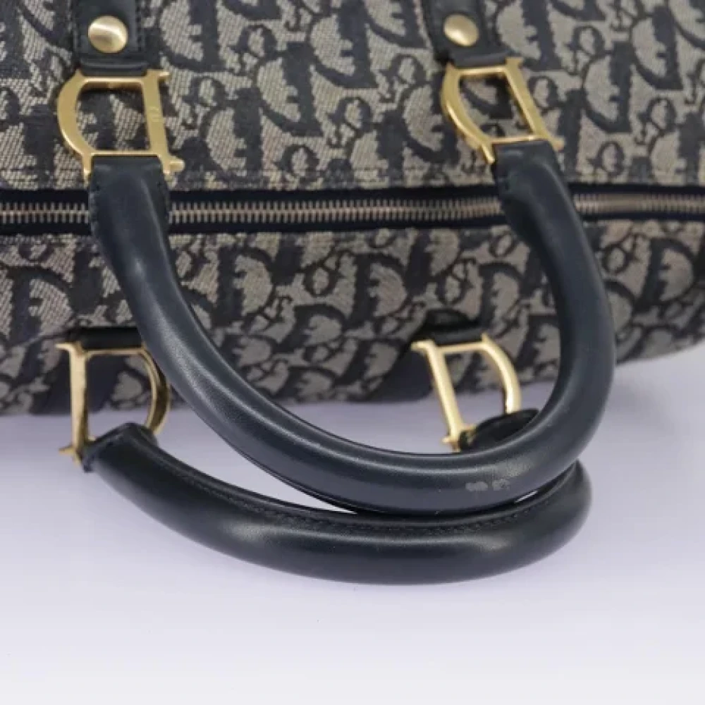 Dior Vintage Pre-owned Canvas dior-bags Blue Dames