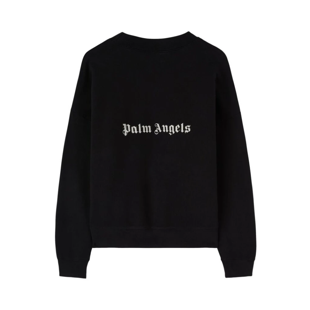 Palm Angels Sweatshirts Black Heren
