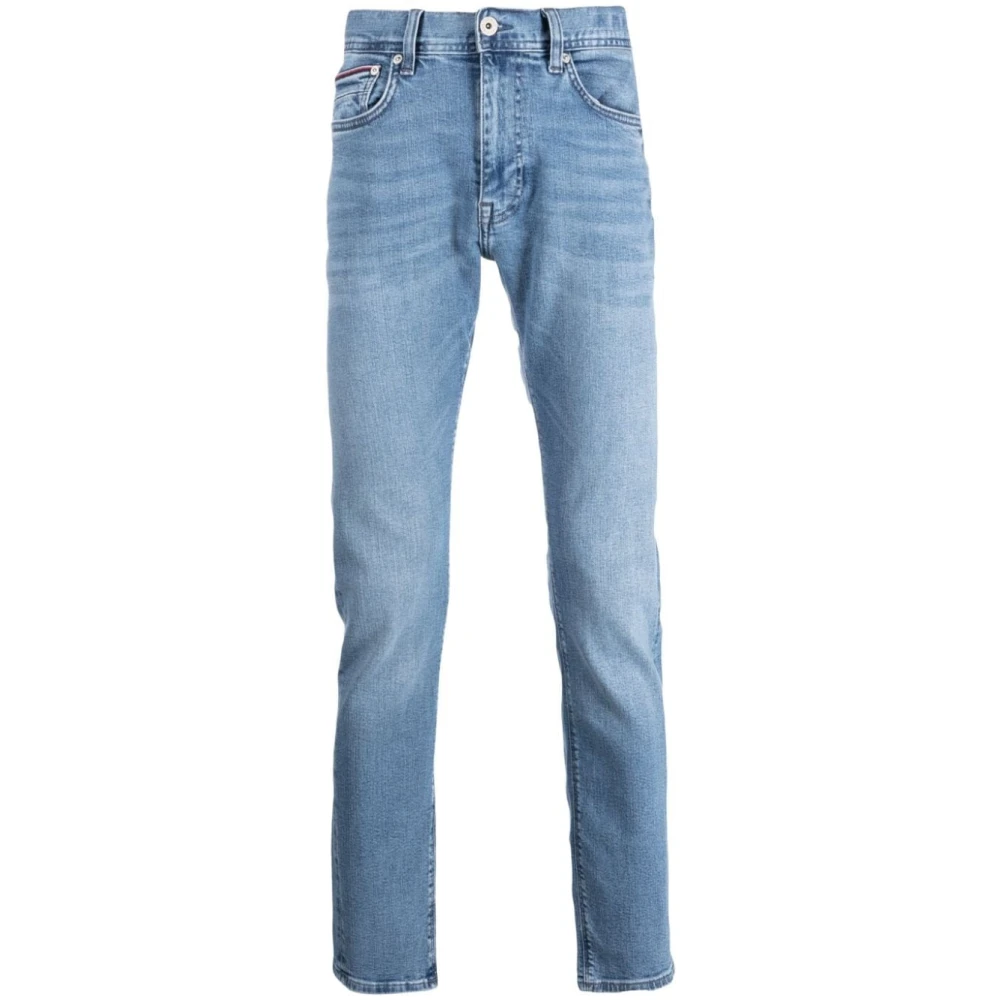 Tommy Hilfiger Blauwe Skinny Jeans Steven Model Blue Heren