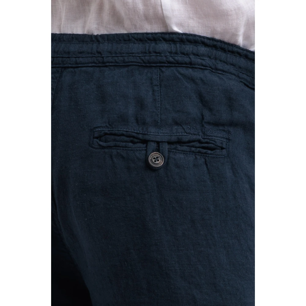 Roy Roger's Riviera Chino Broek Blue Heren