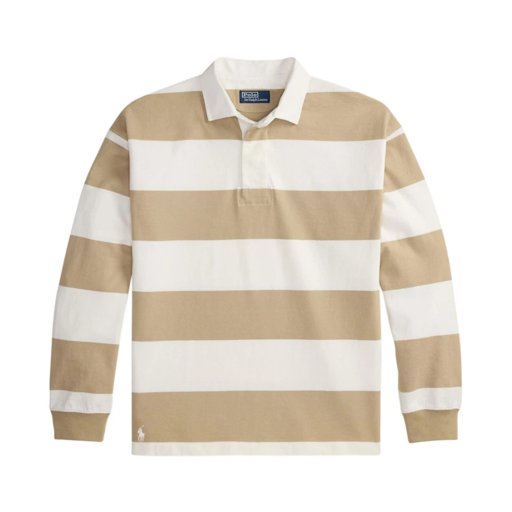 Polo Ralph Lauren Men's Beige T-Shirts And Polos