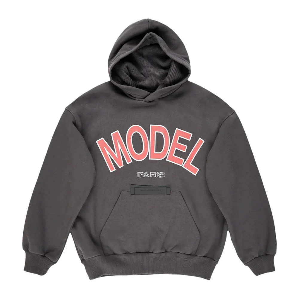 Philippe Model Grafische Print Hoodie van Katoen Gray Heren