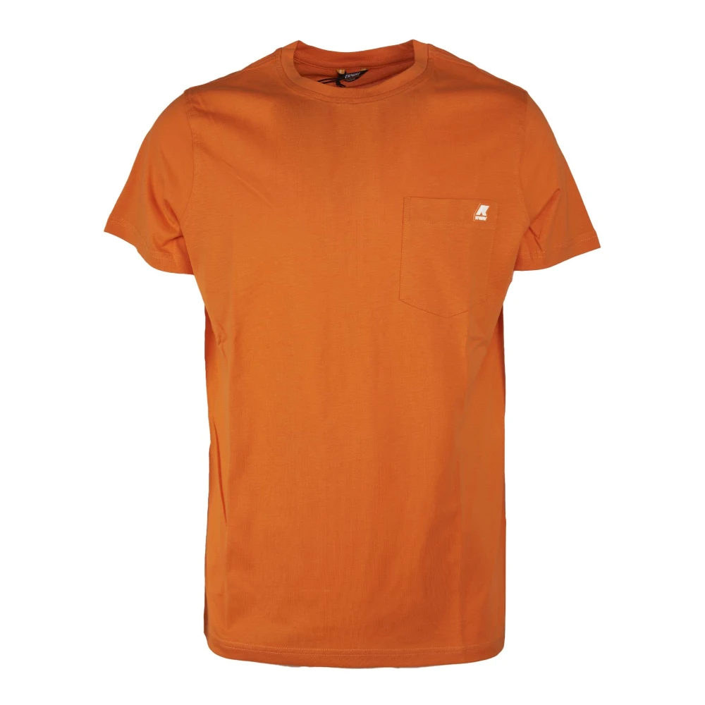 K-way T-Shirt Sigur Arancio Orange Heren