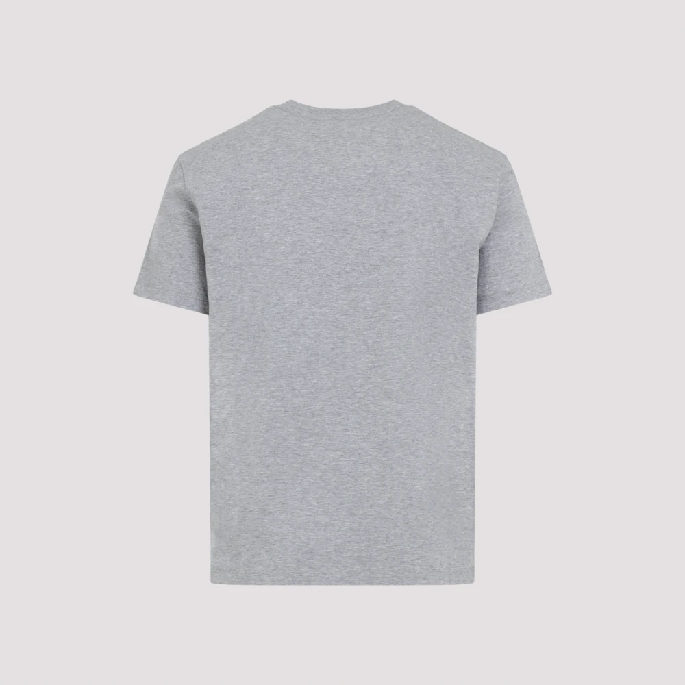 Valentino Melange T-shirt in grijs Gray Heren