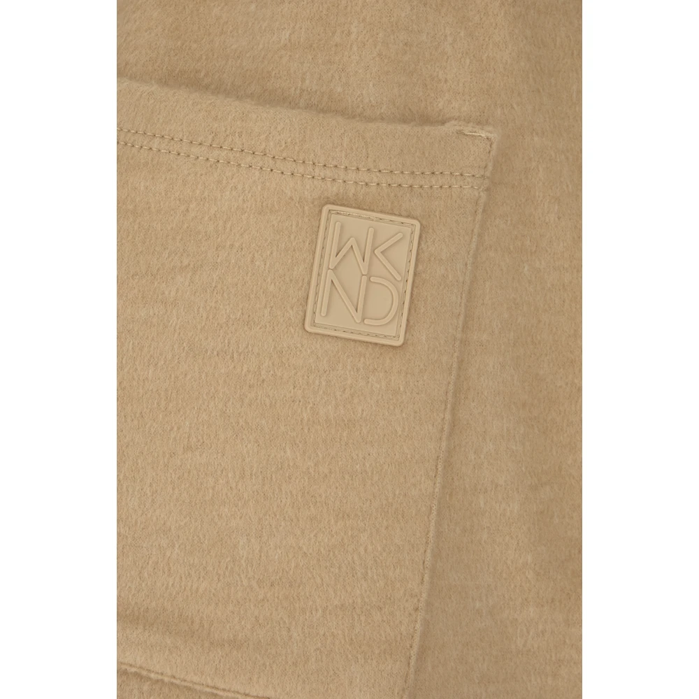 Max Mara Weekend Stijlvolle Broeken voor Vrouwen Beige Dames