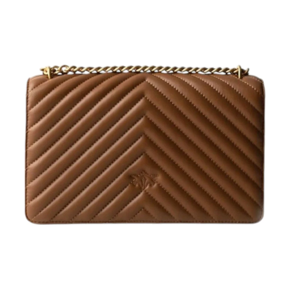 pinko Schoudertas Brown Dames