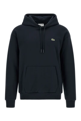 Relaxed Fit Logo Patch Hoodie