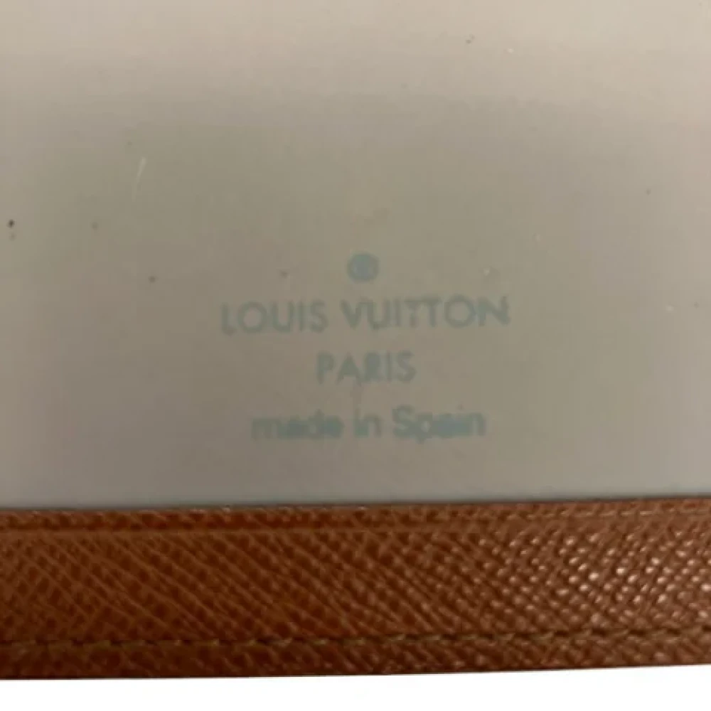 Louis Vuitton Vintage Pre-owned Canvas wallets Brown Dames