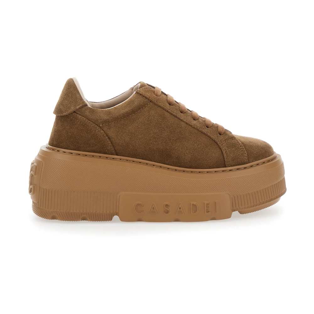 Casadei Women's Brown Malesia Trainers - Sneakers - 5 Uk - Shoes