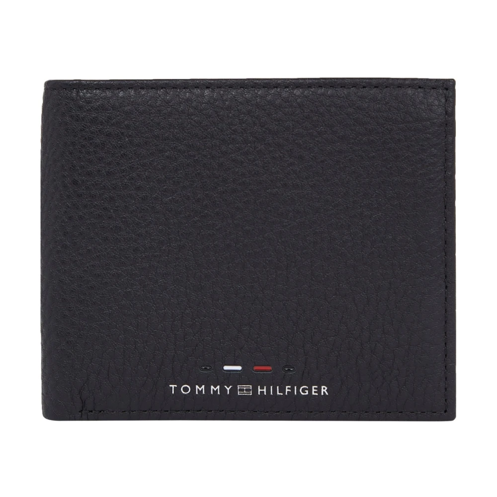 Tommy Hilfiger Zwarte Premium CC & Munt Portemonnee Black Heren
