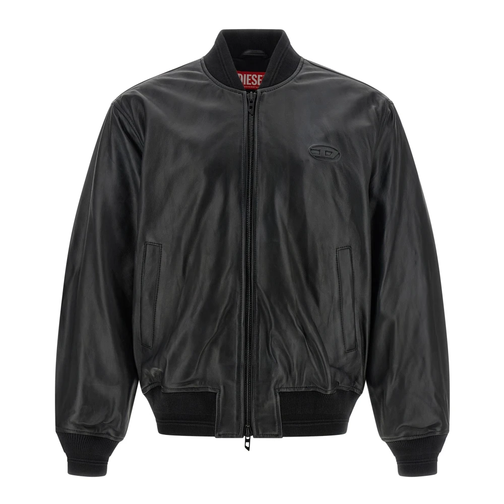 Diesel Men's Black L-Type Bomber Jacket