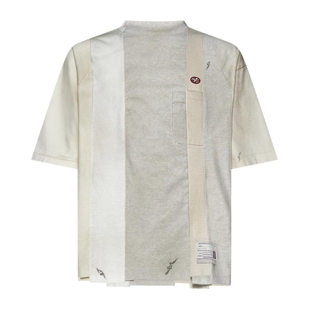 Mihara Yasuhiro Witte T-shirts en Polos Multicolor Heren