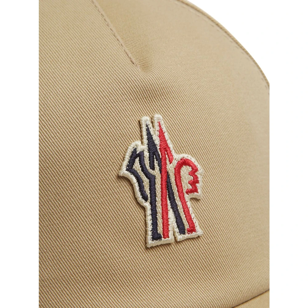 Moncler Grijze Duif Baseballpet Grenoble Beige Dames