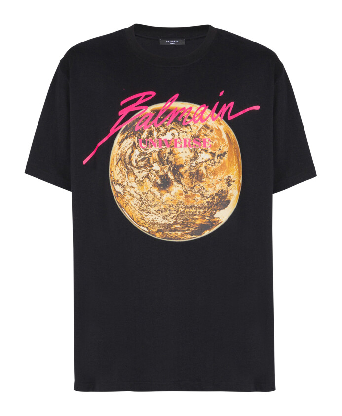 t-hirt-imprime-univere-logo-et-planete