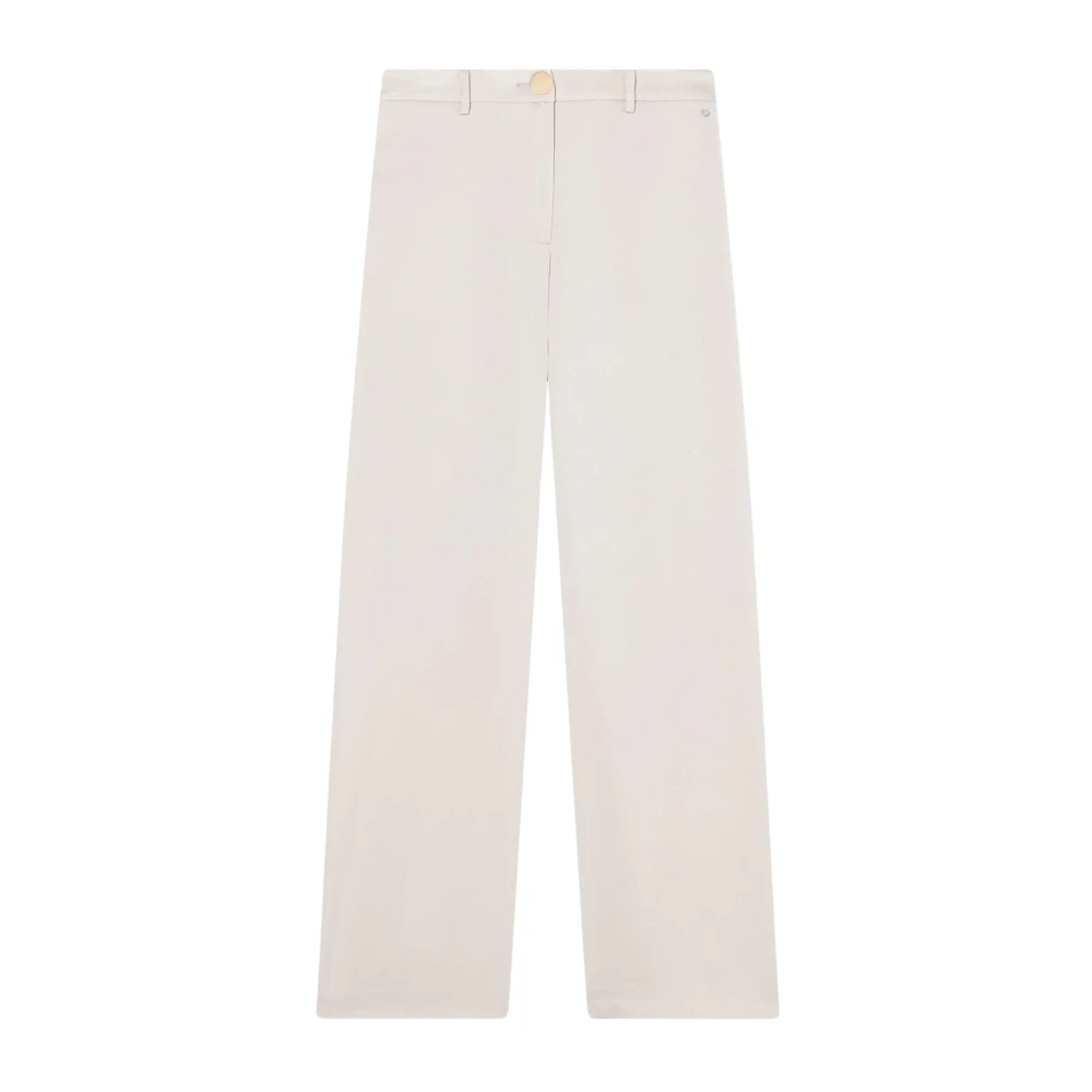 Armani Exchange Femme Beige - Wide Pantalons - Pantalons - Taille: 36 Fr