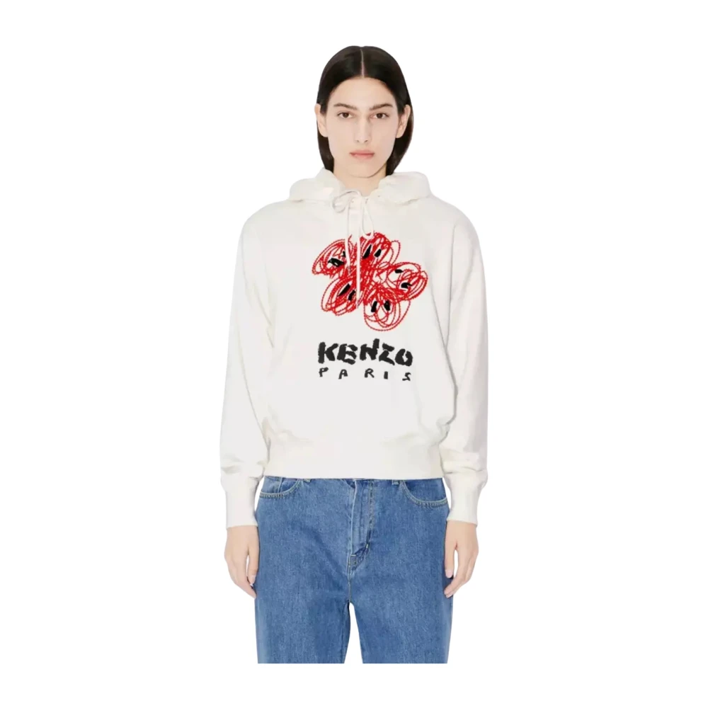 Kenzo Donna Bianco Felpe, M, New,