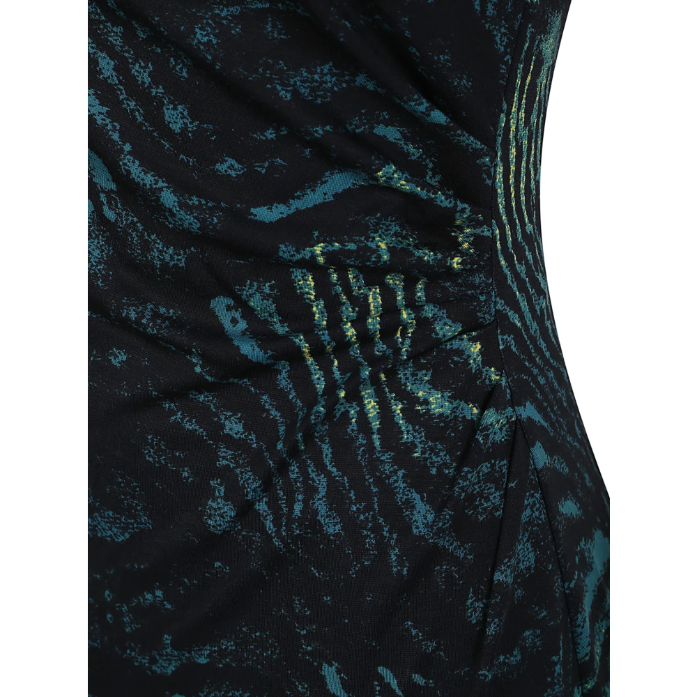 Diane Von Furstenberg Groene jurken met Lycra-mix Green Dames