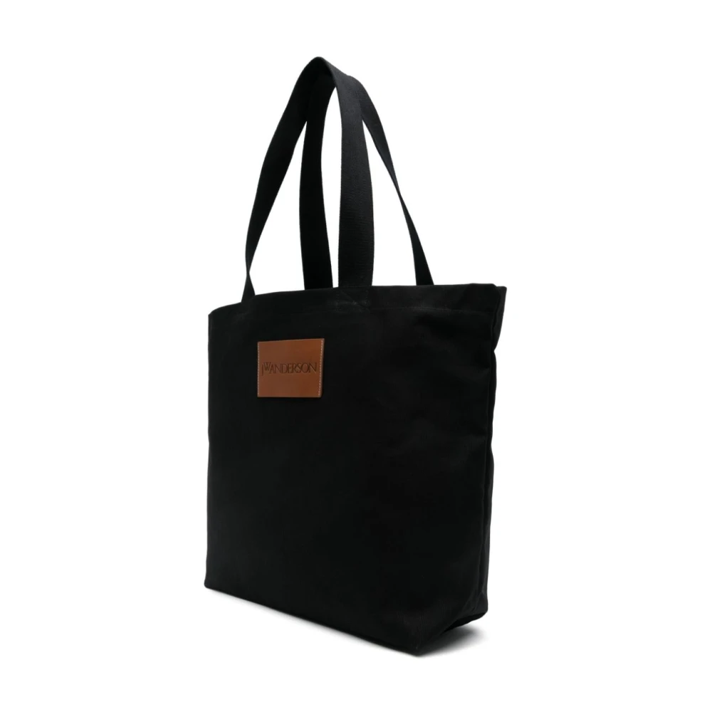 JW Anderson Zwarte Schoudertas Luxe Stijl Black Heren