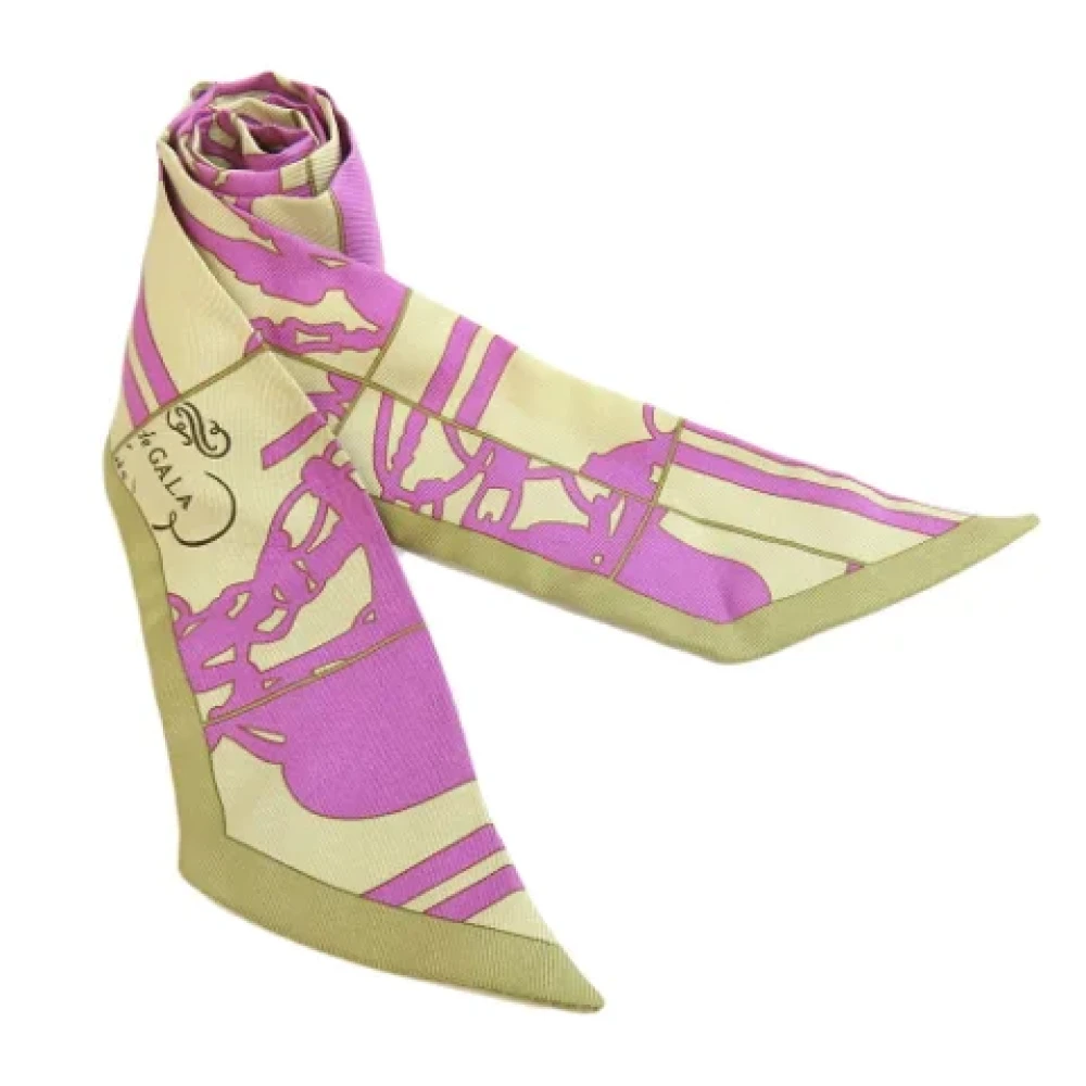 Pre-owned > Pre-owned Accessories > Pre-owned Scarves - - Hermès Vintage - Modalova
