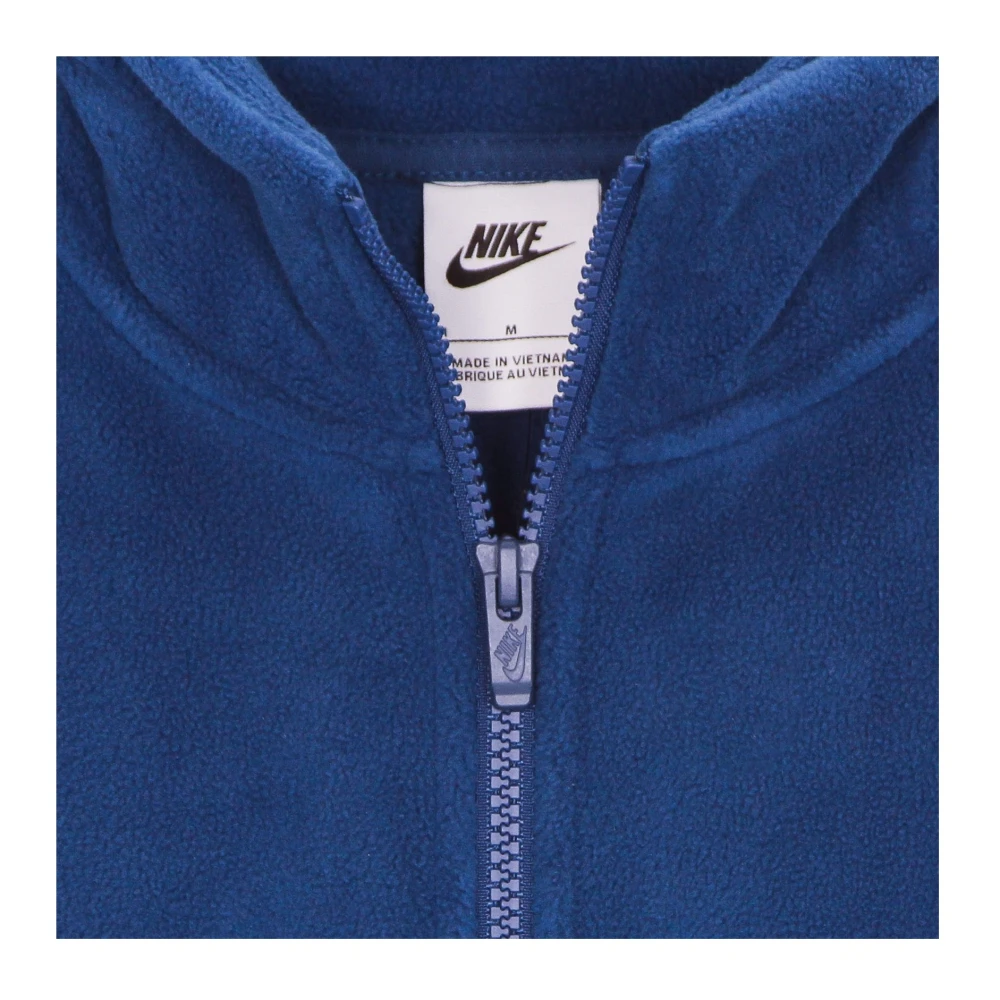 Nike Essential Halz Zip Winterjas Blue Heren