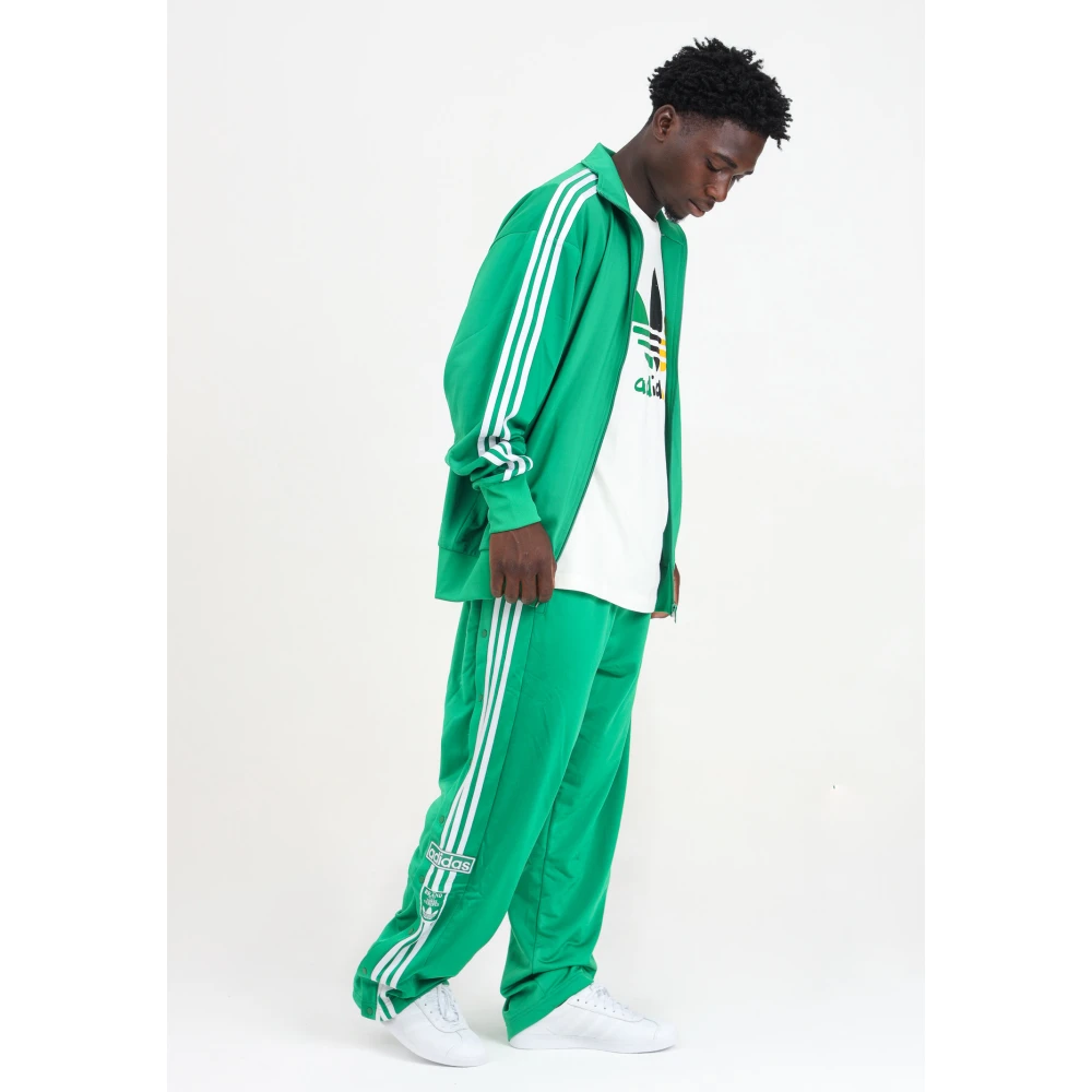adidas Originals Groene Adibreak Sweatpants voor Heren Green Heren